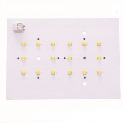 Aangepaste aluminium LED-printplaat voor LED-verlichting Fabrikant van enkellaagse witte PCB's