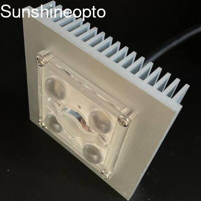 Waterdichte 5050 LED-straatverlichtingsmodule met 150×75 graden PC-lens Type II rijwegverlichtingsoplossing