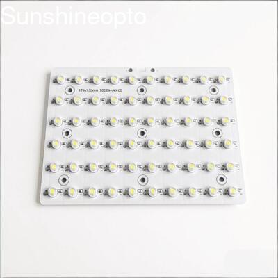 60W aluminium LED-printplaat met optische pc-lens LED-weglamp-retrofitset