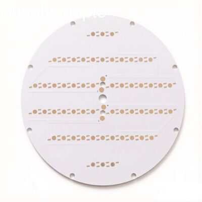 56W RGB SMD LED-printplaat met 45mil Bridgelux LED-chips 203,2 mm voor architecturale verlichting binnen en buiten