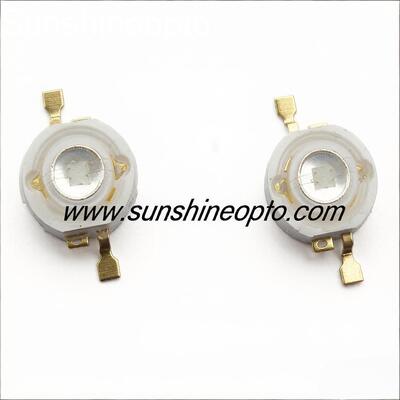 3W groene krachtige LED 520–530nm 160–180lm LED-emitter met hoge helderheid voor podiumverlichting
