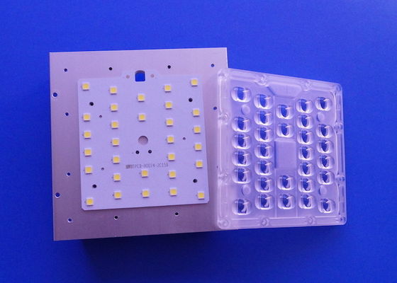Van de LEIDENE van 30LED SMD5050 30W de Graadlens Straatlantaarnmodule 80x140