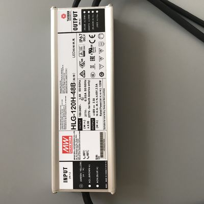 120W HLG-120H Dimmable LED Power Supply 48VDC For Led Grow Light