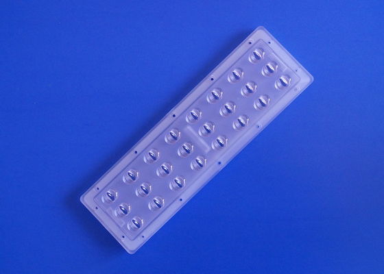 PCB-Module van de LEIDENE de Graad Optische PC Straatlantaarnlens SMD5050 50X145