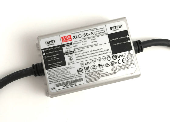 MEAN WELL XLG-50-A 50W constante vermogensmodus LED-driver 1000mA instelbaar 0,53-2,1A 22-54VLED-driver