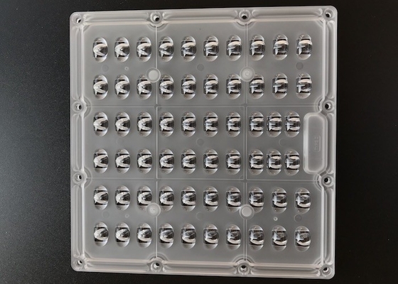 175x175mm van 5050 SMD-LEIDENE het TYPE serielens - 2 vierkante lichte lens 60w 120w