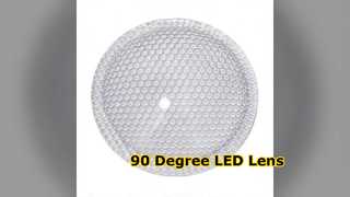 90 graden LED-lens voor 1W 3W Edison SSC