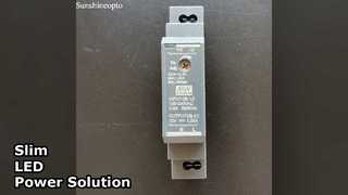 12V 15W LED-voeding Slanke DIN-rail